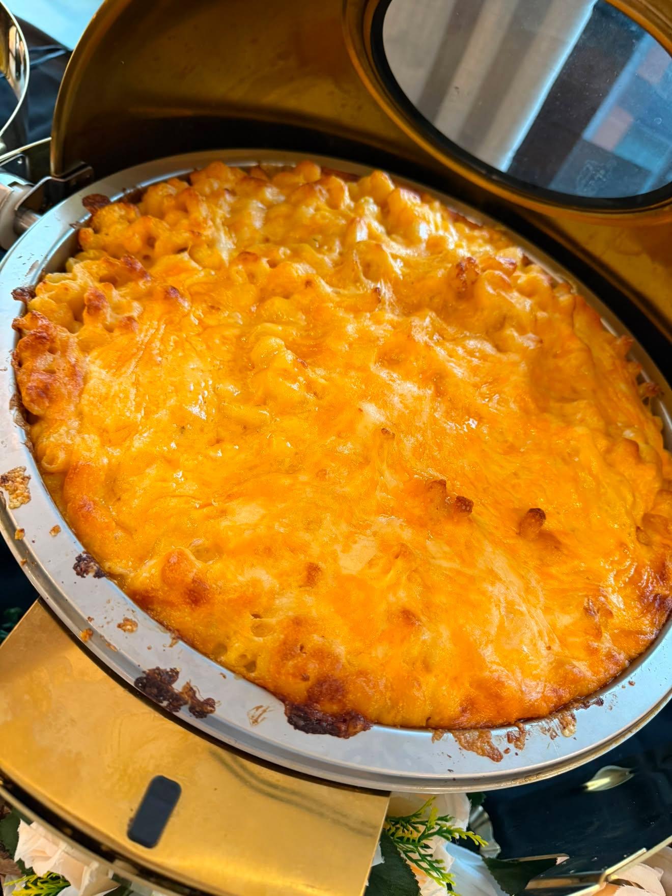 Baked four-cheese mac