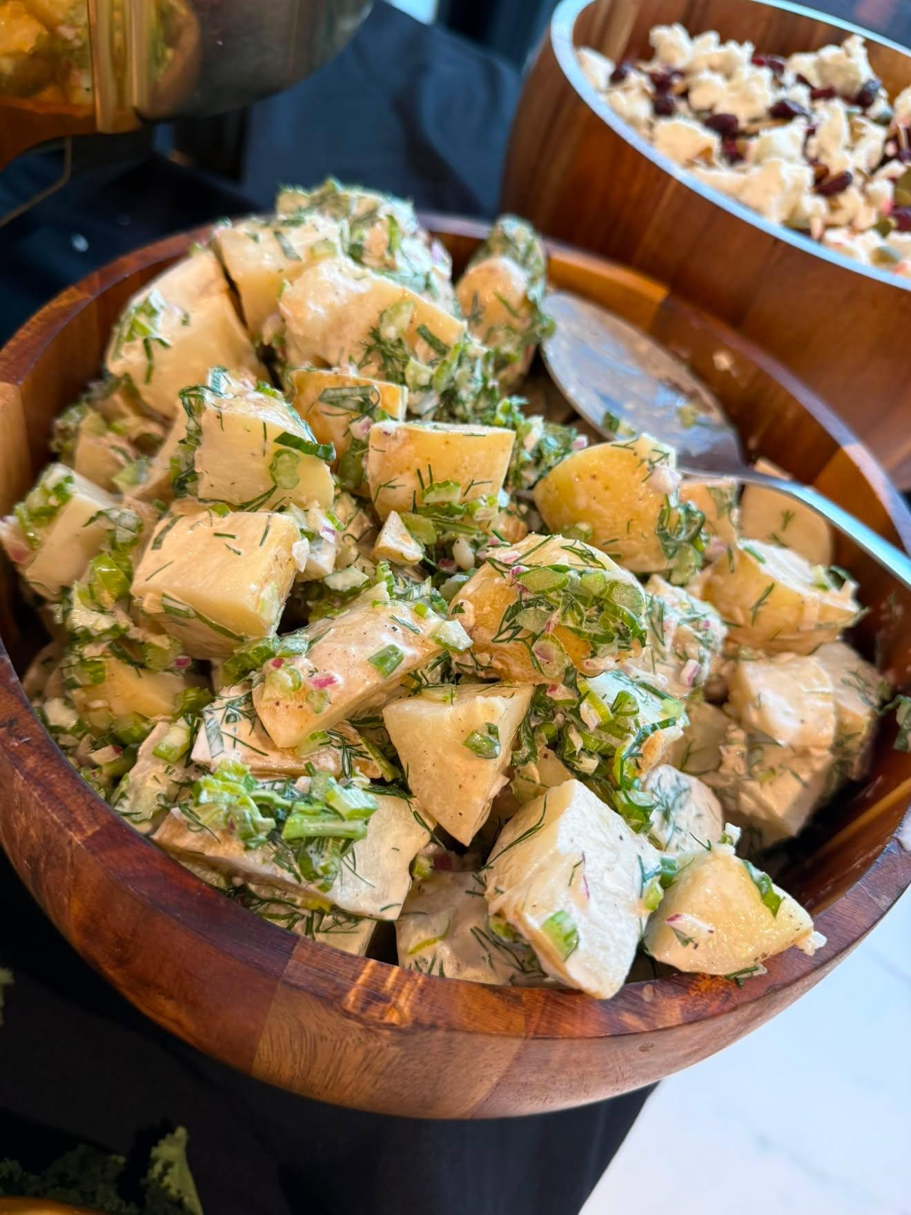 Herbed potato salad